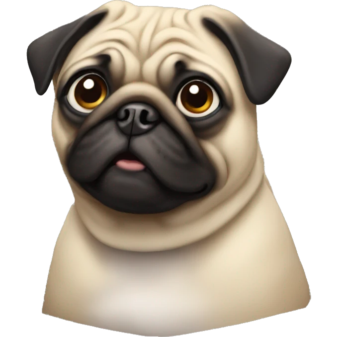 Pug emoji