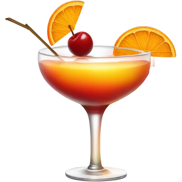Tequilla sunrise  emoji