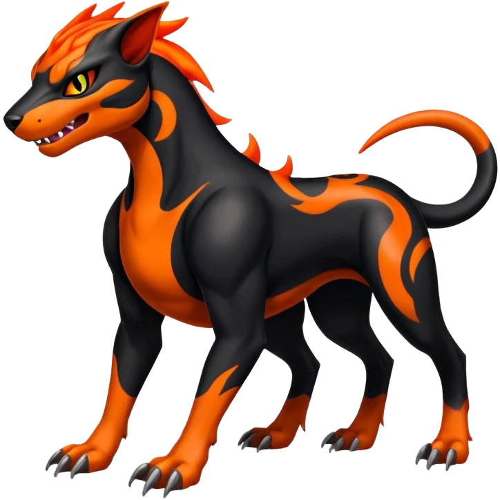 Salandit-Houndoom-Litten-Hybrid (Full body) emoji