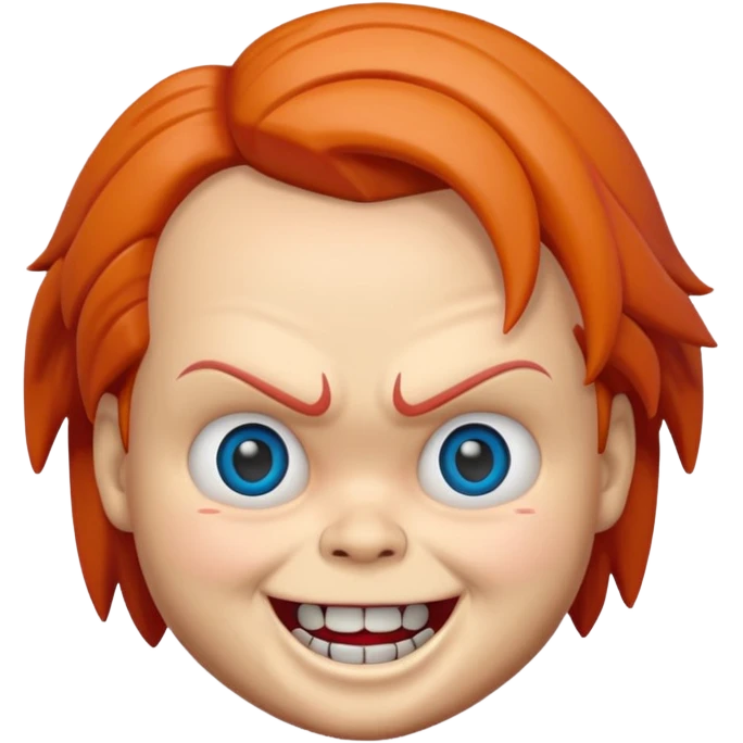 Un emojin de chuky emoji