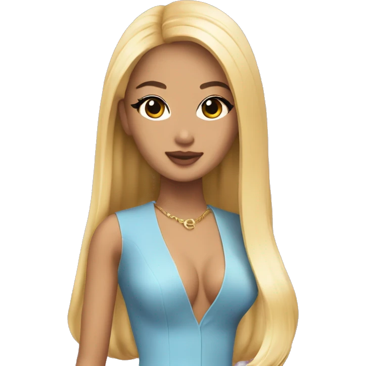 Boujee Asian Barbie  emoji