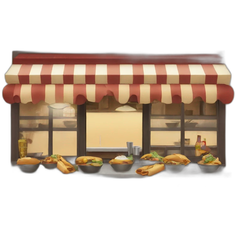 restaurants emoji