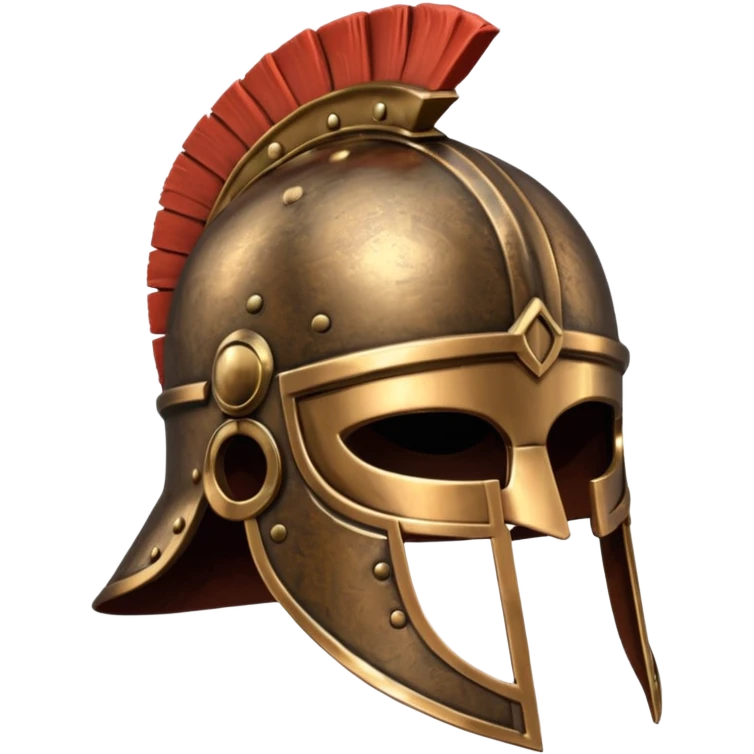 Roman Gladiator helmet emoji