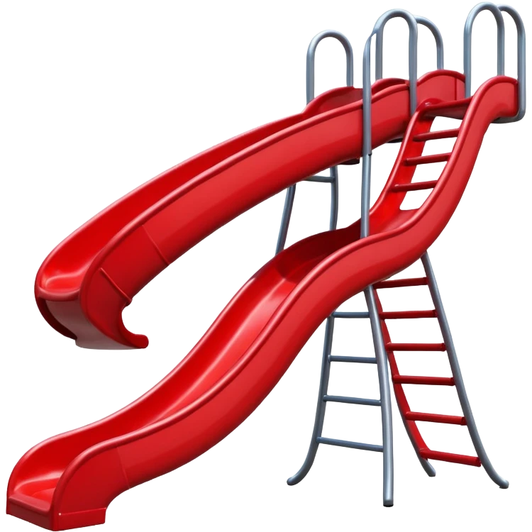 Short playground slide emoji