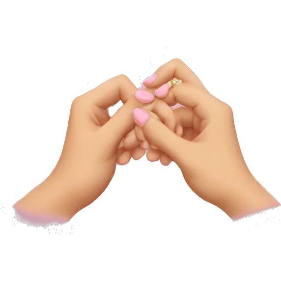 pinky promise emoji