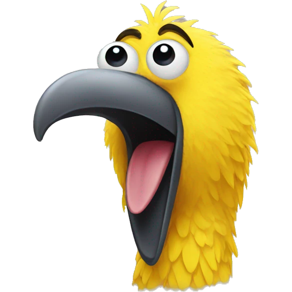 Big bird emoji