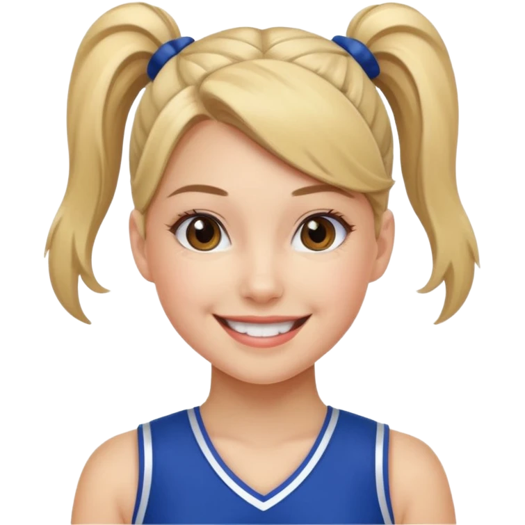 pon pon da cheerelader emoji