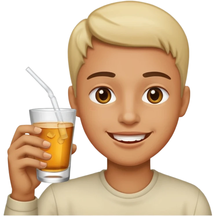 Drinking shots emoji