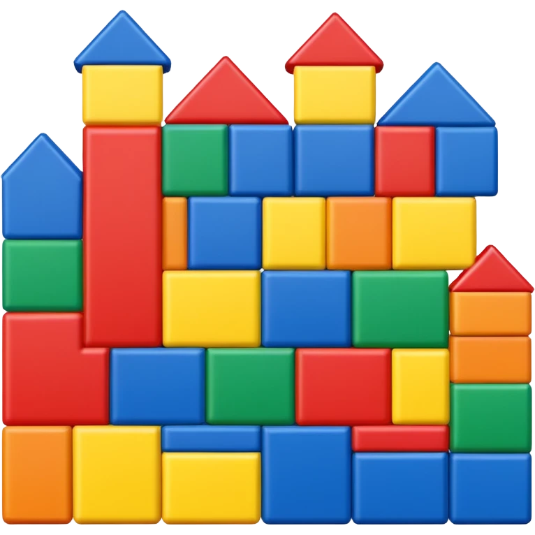 Toy Block Homes emoji