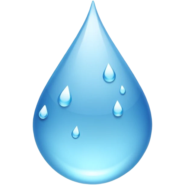 Botella de agua emoji
