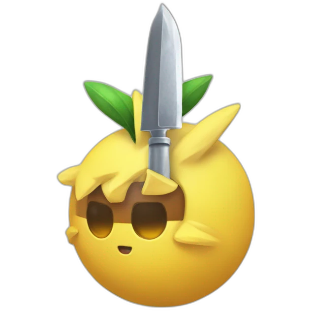 Pokemon with kniff emoji