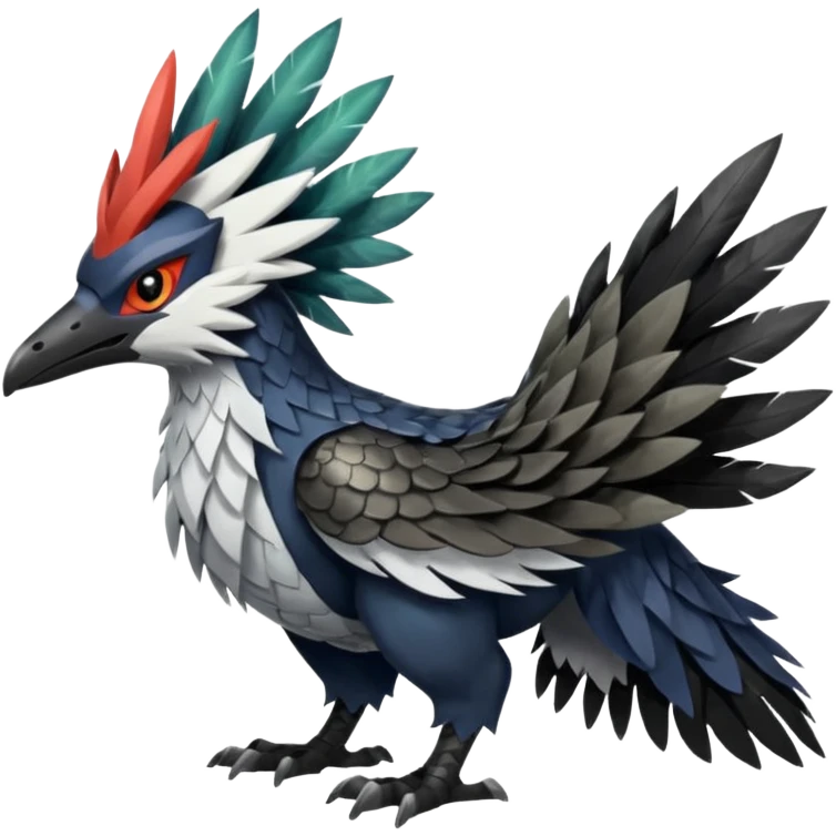 Trico-Nargacuga-Silvally-fusion emoji