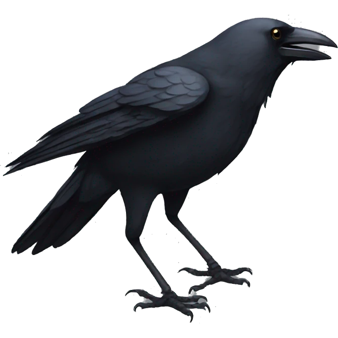 Crow android emoji