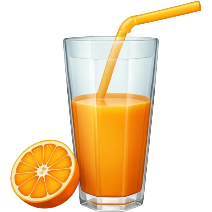Orange juice emoji