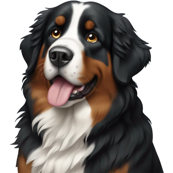 Bernese mountain dog emoji