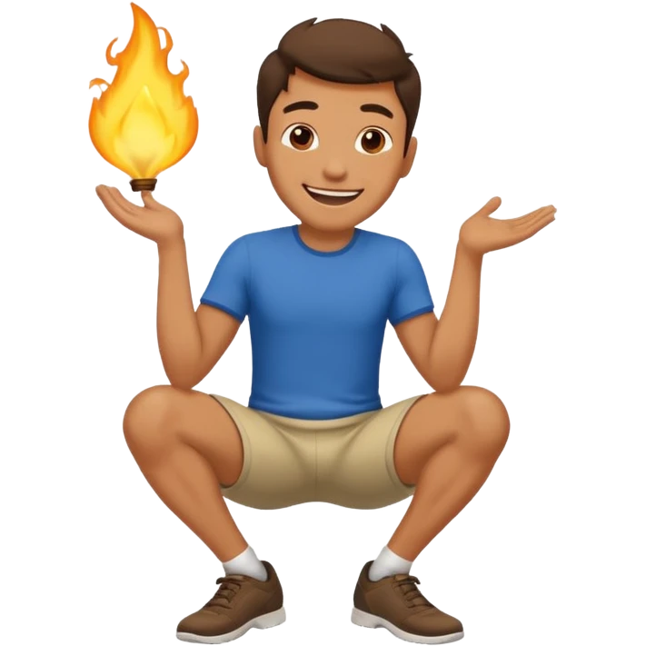 a man fart 🚶💨 emoji