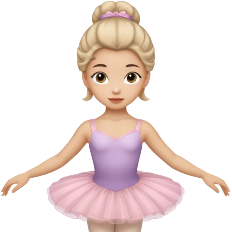 coque cabelo ballet emoji