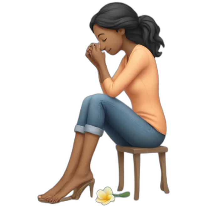 Woman who sniff feets emoji