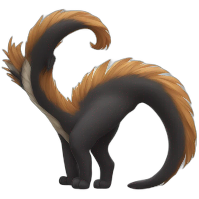 a tail giant emoji