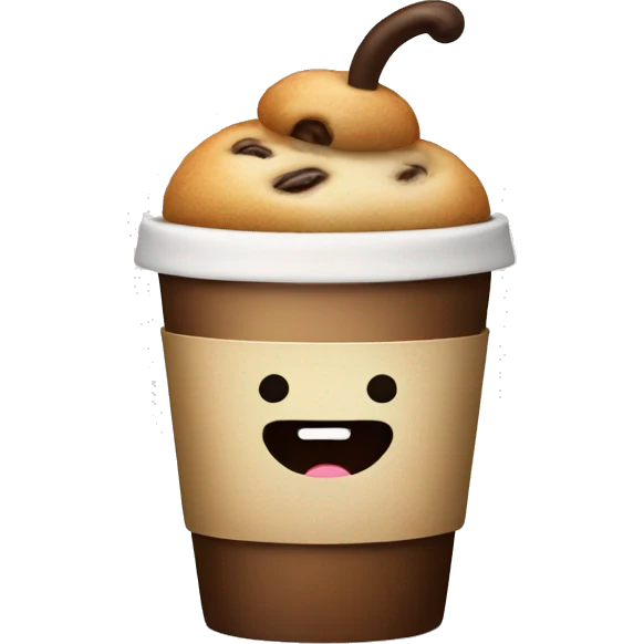 coffee with bun  emoji