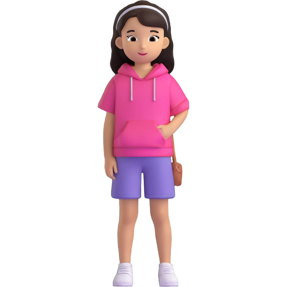young girl emoji