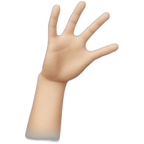 hand reaching emoji