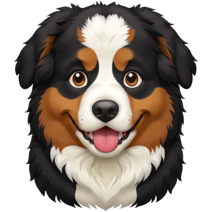 Bernese mountain dog emoji