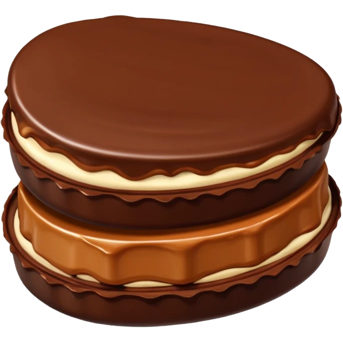 chocotejas ovaladas emoji