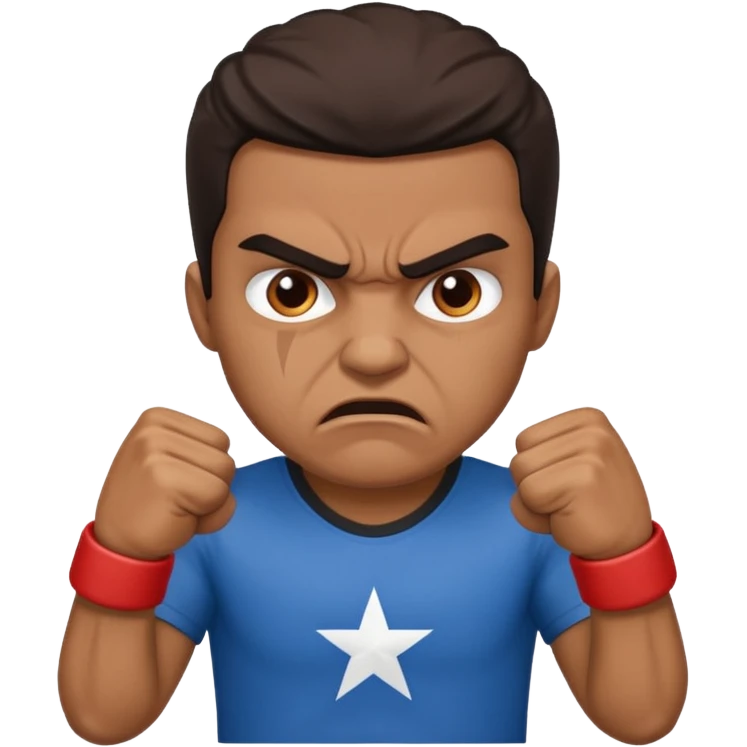 Angry Puerto Rican  emoji