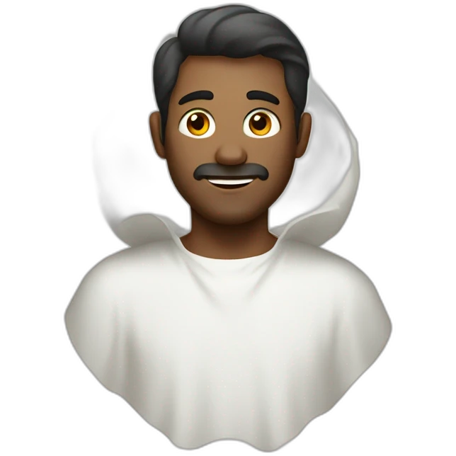 my husband as a ghost emoji
