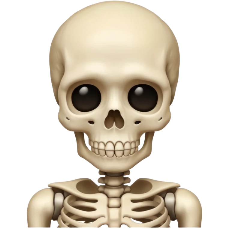 sad skeleton emoji