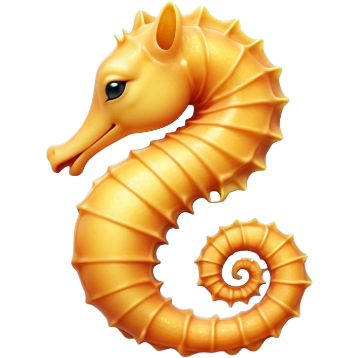 Meme-Worthy Cute Sleeping Sea Horse Portrait Emoji, Head resting peacefully with a contented smile, showcasing a slender, elegantly curved body with a softly coiled tail and eyes gently closed in serene slumber, Simplified yet adorably endearing features, highly detailed, glowing with a soft, drowsy aquatic light, high shine, relaxed and utterly lovable, stylized with an air of playful laziness, soft glowing outline, capturing the essence of a sleeping sea horse that feels destined to become the next viral icon of adorable rest! emoji