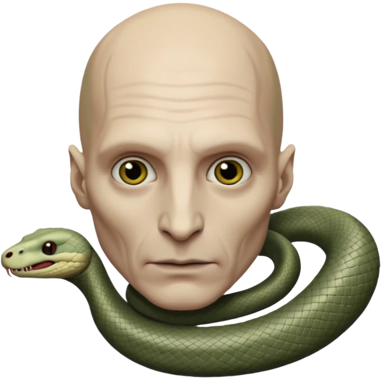 Voldemort half body emoji