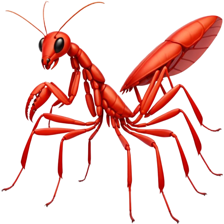 red mantis emoji