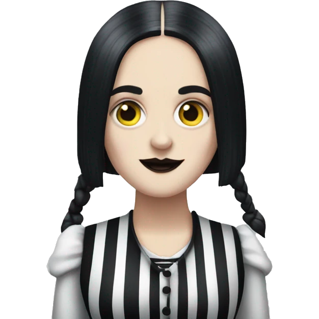 Wednesday Addams Beetlejuice emoji