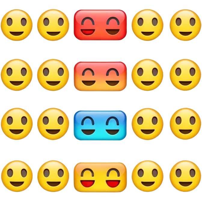 LED intelligent light system emoji emoji