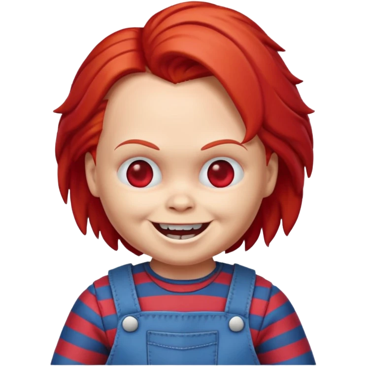 Un emojin de chuky emoji