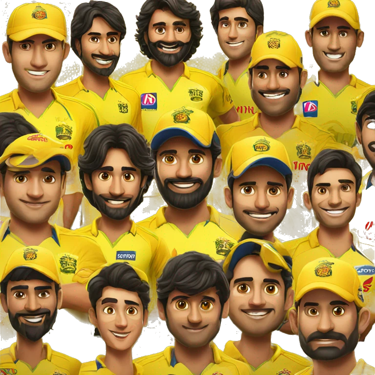 Chennai super kings ipl team emoji