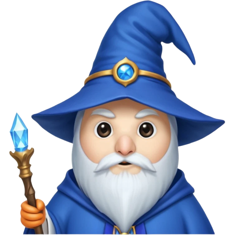 Penguin Wizard emoji