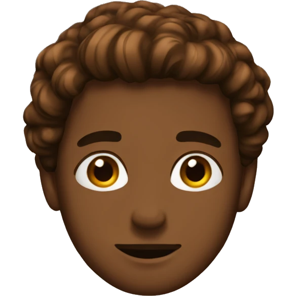 Brown aesthetic  emoji