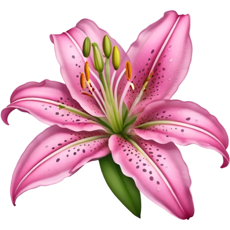stargazer lily emoji