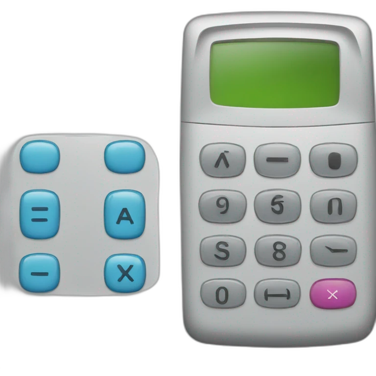 a graphing calculator emoji