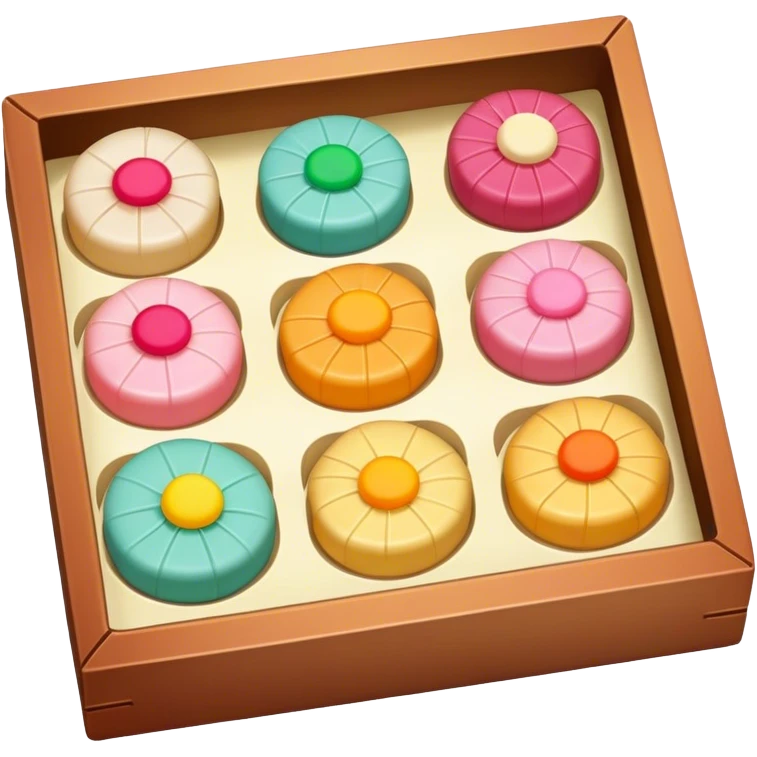 Box of wagashi emoji