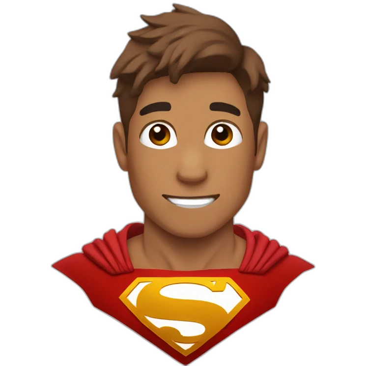 Super man capibara emoji