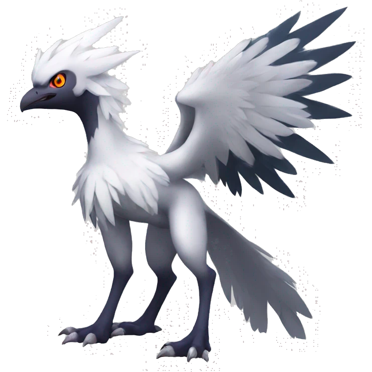 Silvally Trico Absol full body emoji