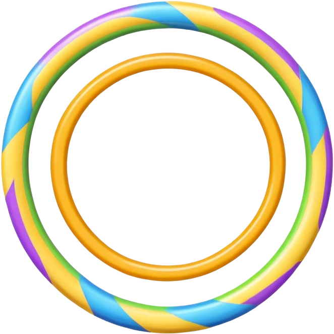 Hula hoop emoji