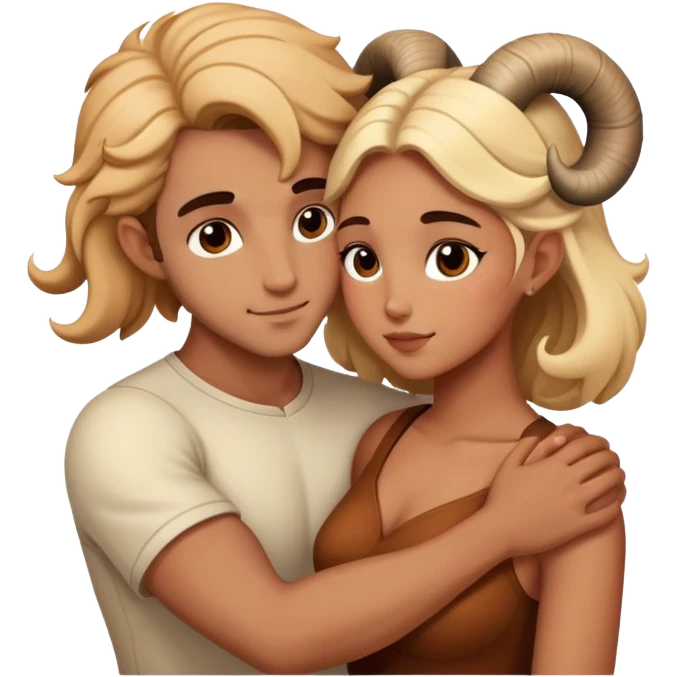 aries couple ♈️ emoji