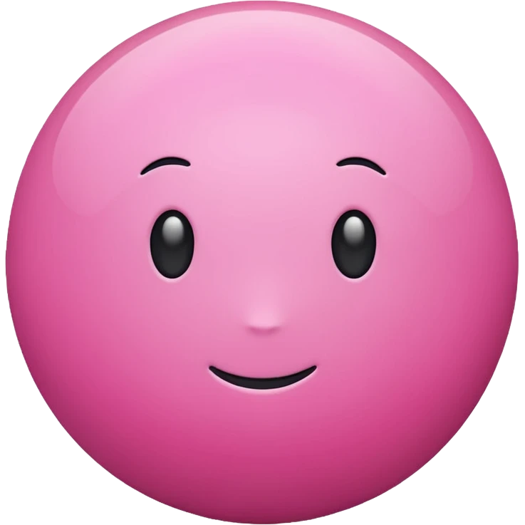 Pink emoji