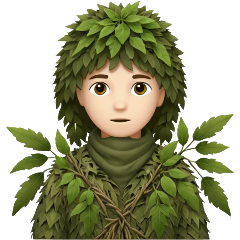 sniper behing a bush emoji