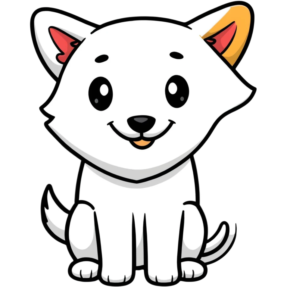 happy dog emoji